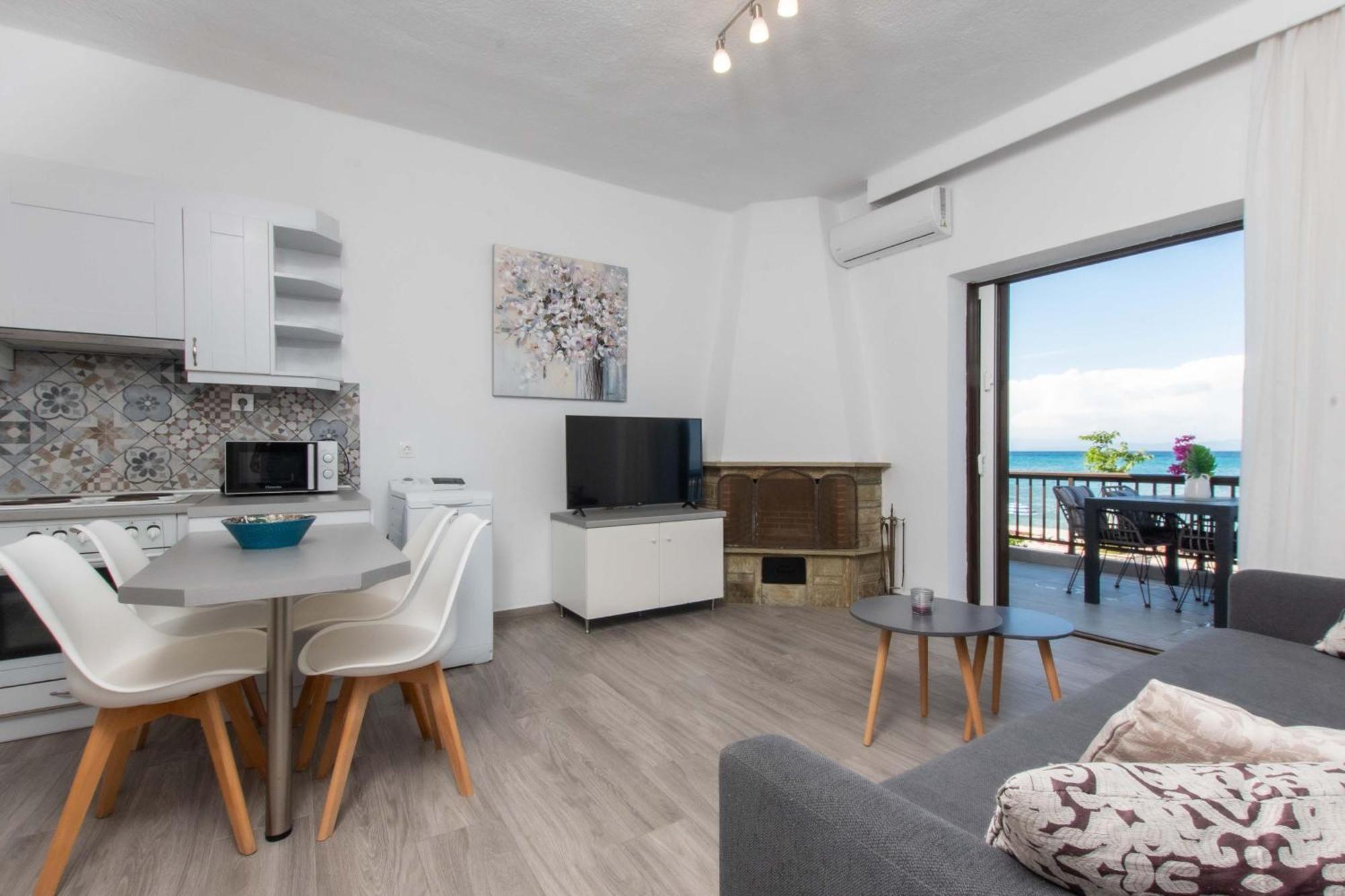 Villa Houseloft Horizon Seafront Pefkochori Exterior foto